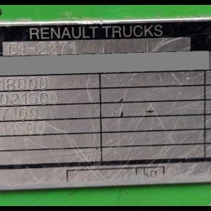 foto container hook Renault Midlum Heavy 280.18 + Hiab