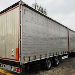 foto 8+7m lowdeck Renault+ trailer tandem (20+18 palets)