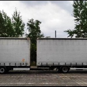 foto 8+7m lowdeck Renault+ trailer tandem (20+18 palets)